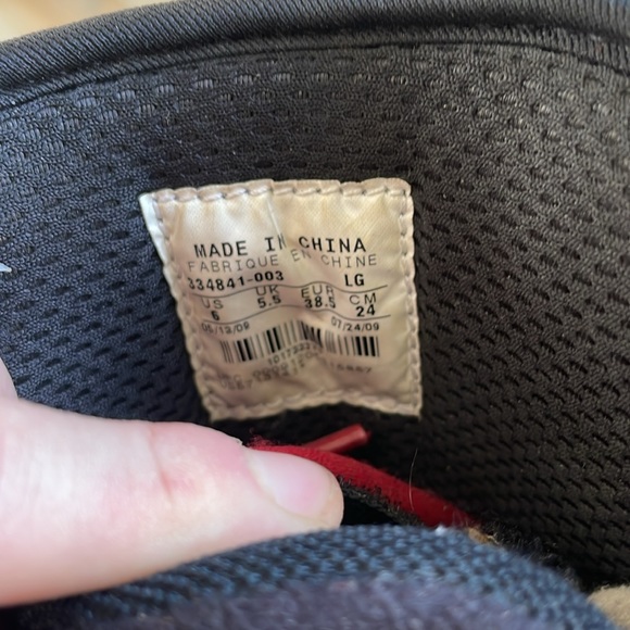 Rare Nike Sbowboard Boots Zoom Force 1 Size 6 - Picture 7 of 8